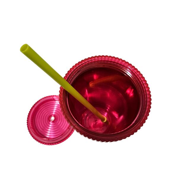 Starbucks 2023 Summer Iridescent Magenta Bling Cold Cup Tumbler Grande 16 OZ NWT - Picture 6 of 6